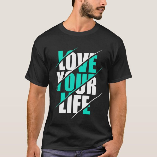 Camiseta Love Your Life Essential T-Shirt Sell (Anverso)