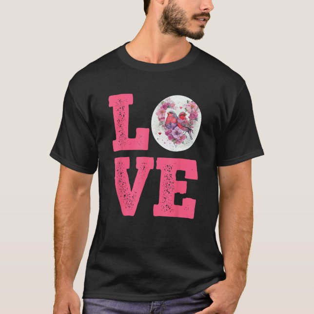 Camiseta LOVE Zebra Finches Bird  Finches Owner Finch Bird (Anverso)