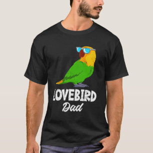 Camiseta Lovebird Dad Love Birds Dueño del loro Lovebirds M
