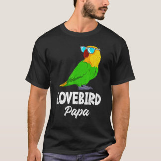 Camiseta Lovebird Dad Love Birds Parrot Owner Men Lovebirds