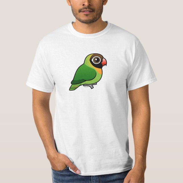 Camiseta Lovebird Negro-cheeked (Anverso)