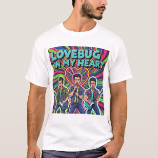 Camiseta Lovebug en mi corazón - Colorido Trío de Música Po