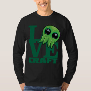 Camiseta Lovecraft Baby Cthulhu Design - Spooky Cute Love