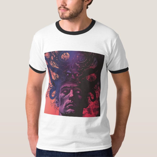 Camiseta Lovecraftian Dark Fantasy (Anverso)