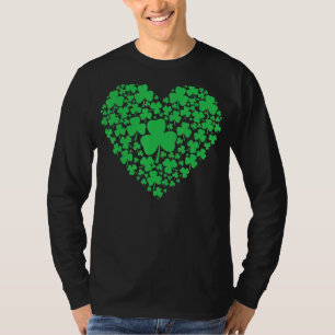 Camiseta Loveicon Green Shamrock St Patrick's Day Irish