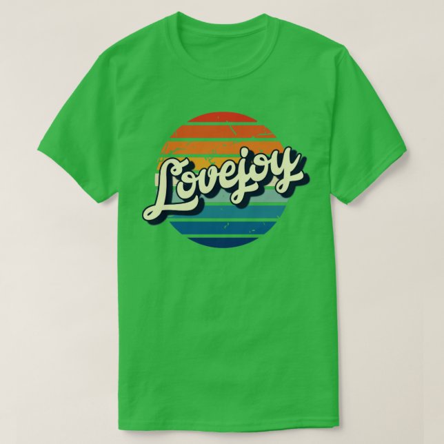Camiseta Lovejoy1 (Diseño del anverso)