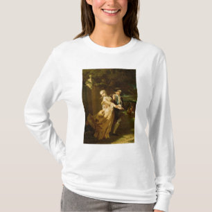 Camiseta Lovelace que secuestra a Clarissa Harlowe, 1867