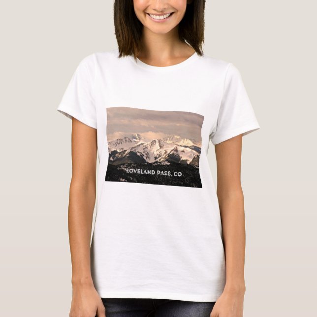 Camiseta Loveland Pass, CO (Anverso)
