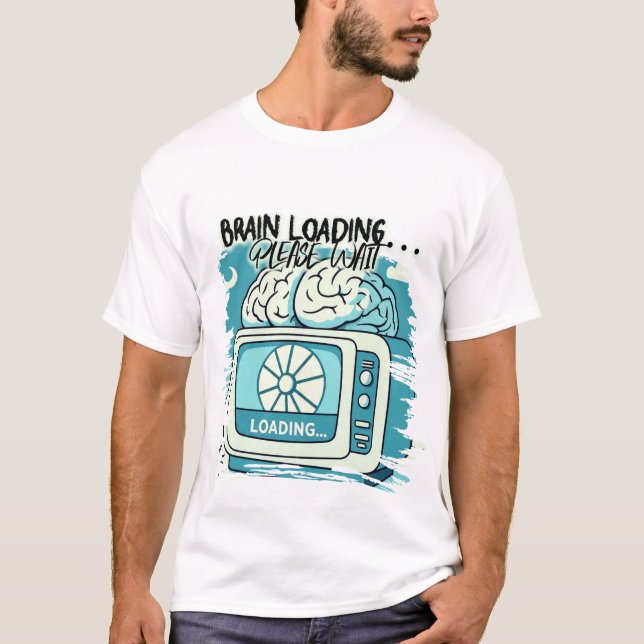 Camiseta lovely brainloading design (Anverso)