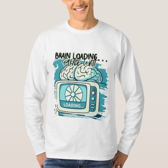 Camiseta lovely brainloading design (Anverso)