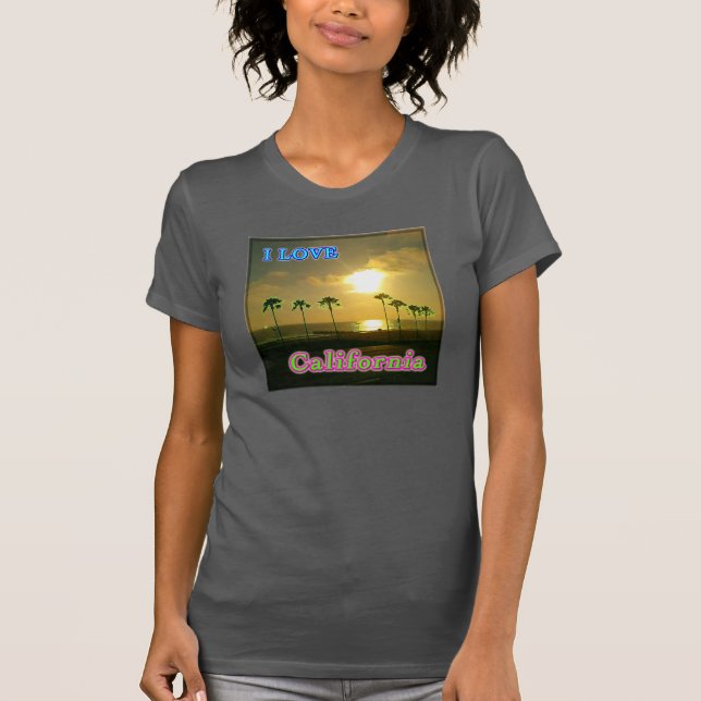 Camiseta "Lovely California 2" (Anverso)