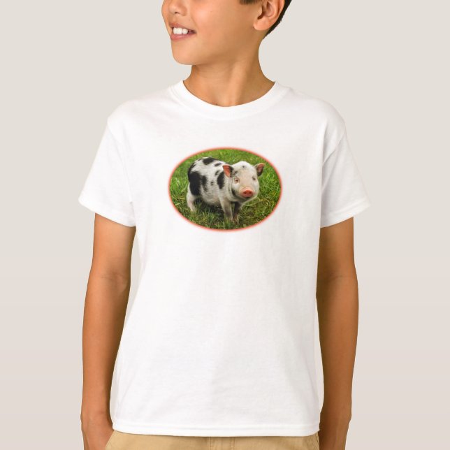 Camiseta Lovely piglet (Anverso)