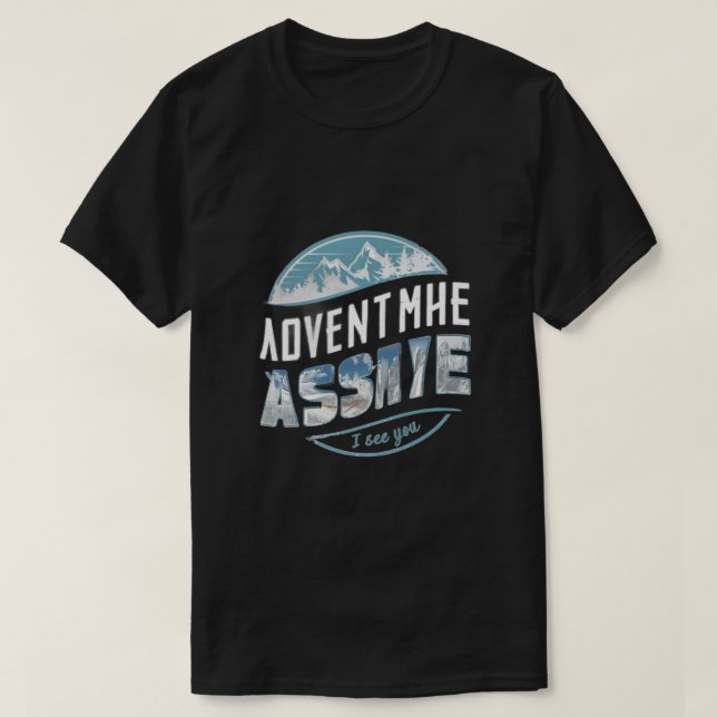 Camiseta Lovent mhe Assnye te veo (Diseño del anverso)