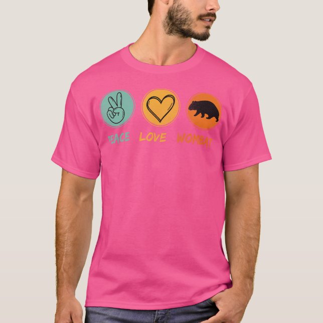 Camiseta Lover Animal Funny Wombat (Anverso)