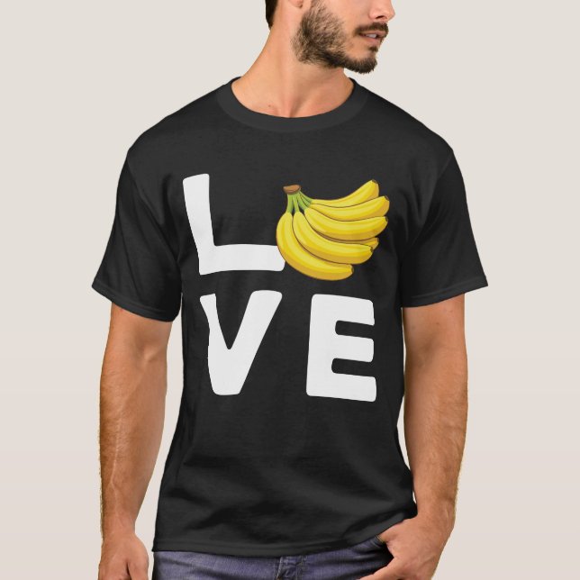 Camiseta Lover Bananas Guay Banana Fruto Lover Bananas (Anverso)