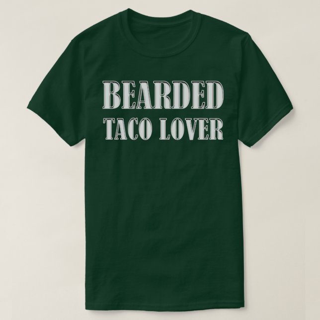 Camiseta Lover Beard Foodie Cook Chef (Diseño del anverso)