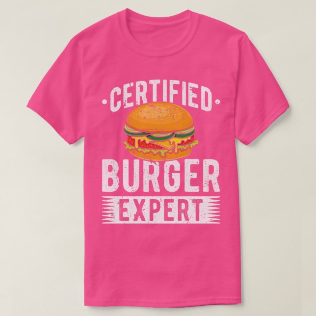 Camiseta Lover de Burger Expert (Diseño del anverso)