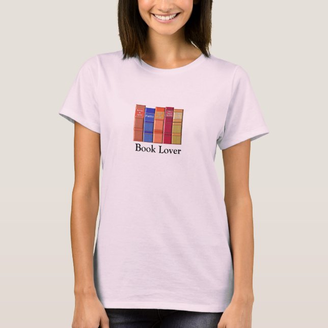Camiseta Lover de libros (Anverso)