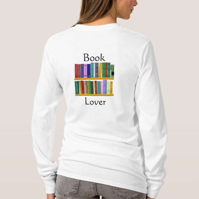 Camiseta Lover de libros (Reverso)