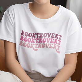 Camiseta Lover de libros retro multicolor