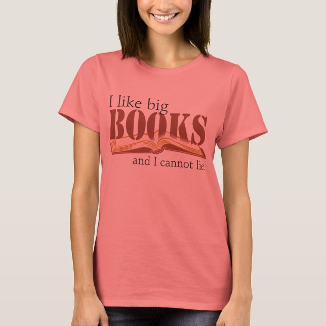 Camiseta ¡Lover del libro! (Anverso)