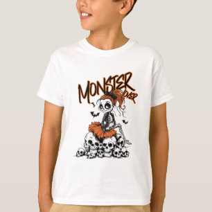 Camiseta Lover Fun Skeleton Ghoul Cute Vintage Halloween 1