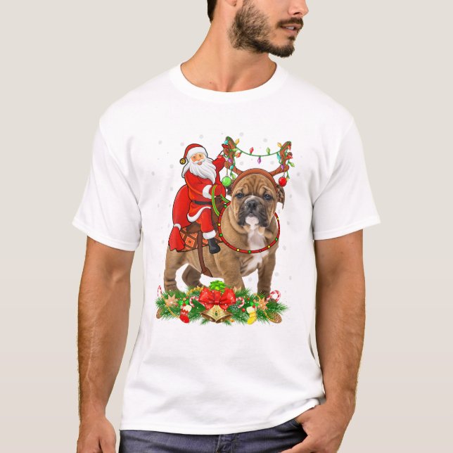 Camiseta Lover Funny Santa Riding (Anverso)