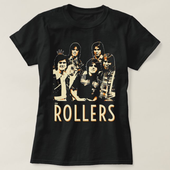 Camiseta Lover Gift Band Bay City Rollers Music Rock Gift  (Diseño del anverso)