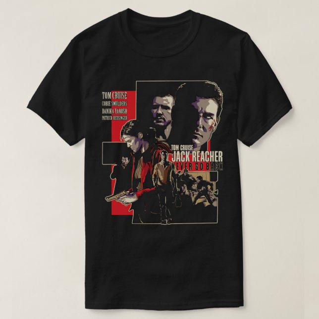 Camiseta Lover Gift Jack Reacher Video Series de TV (Diseño del anverso)