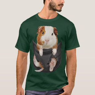 Camiseta Lover Guinea Pig Owner Rodent in Breast Pocket