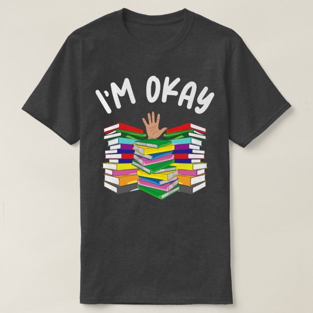 Camiseta Lover Lover Lector De Libros Im Ok (Diseño del anverso)