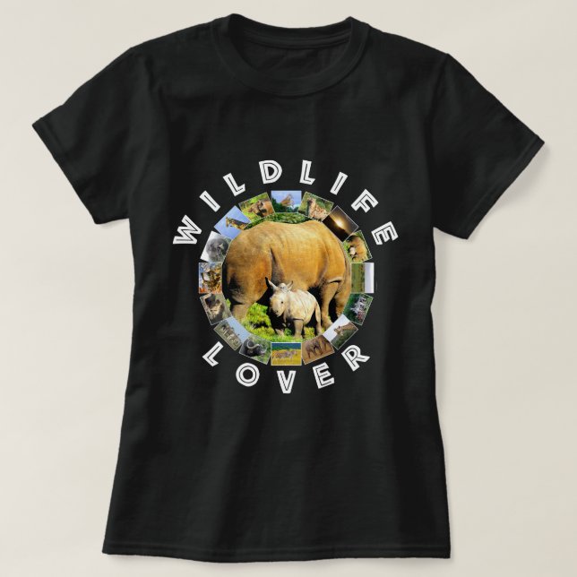 Camiseta Lover Rhino Calf (Diseño del anverso)