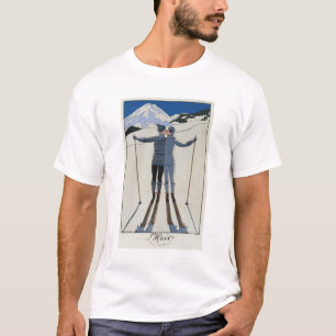 Camiseta <Lovers in the Snow> por Jorte Barbier