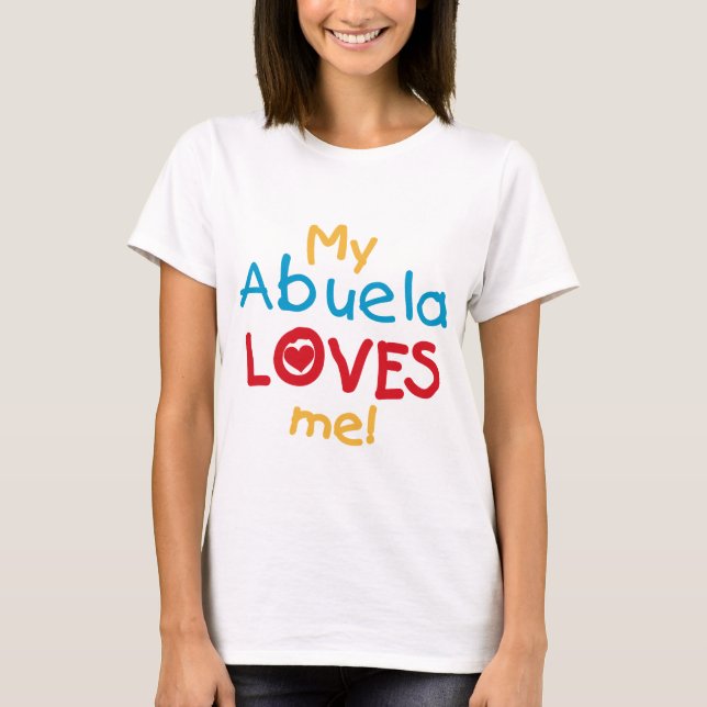 Camiseta LOVESMEabuela (Anverso)