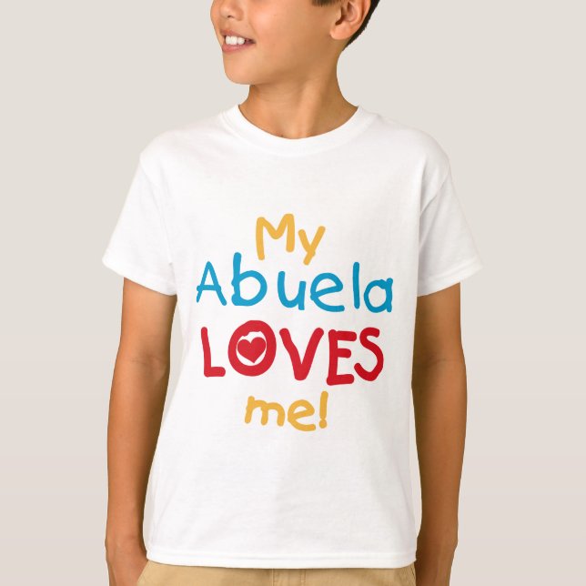 Camiseta LOVESMEabuela (Anverso)