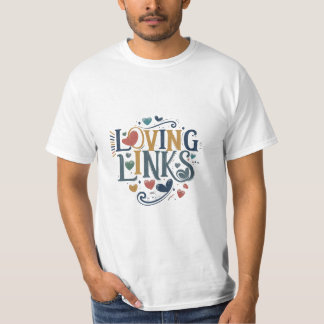 Camiseta "Loving Links" presenta un encantador diseño de ca