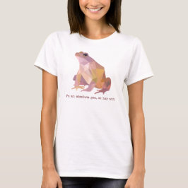 Camiseta Low Poly Frog “I’m an absolute gem” Women's