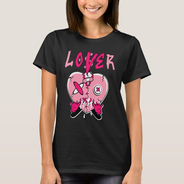Camiseta Low Triple Pink Loser   Heart Dripping Triple Pink (Anverso)