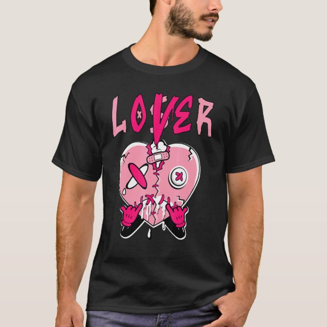 Camiseta Low Triple Pink Loser   Heart Dripping Triple Pink (Anverso)