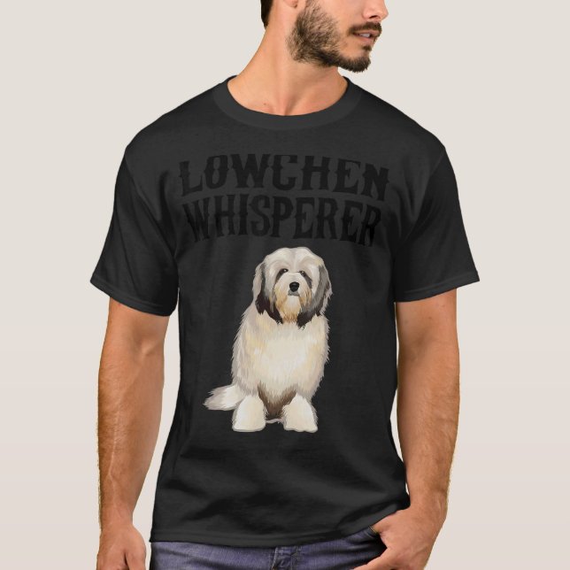 Camiseta Lowchen Wisperer Dog (Anverso)