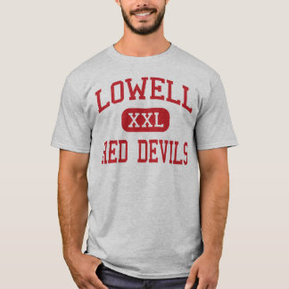 Camiseta Lowell - diablos rojos - High School secundaria -