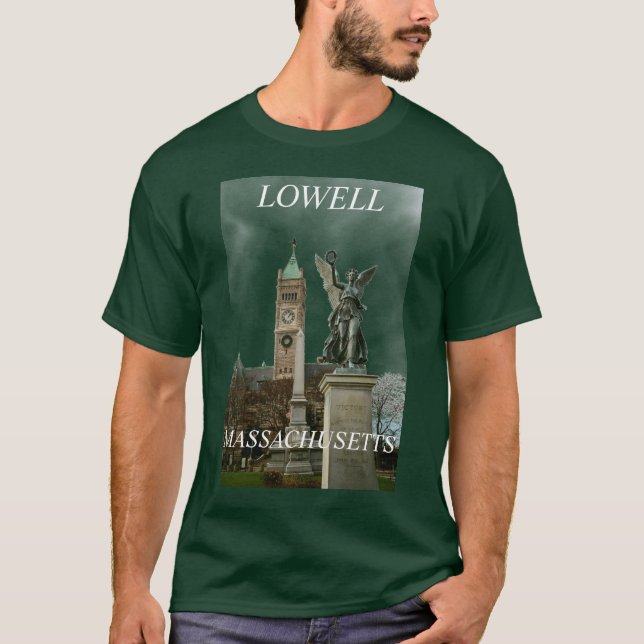 CAMISETA LOWELL, MASSACHUSETTS (Anverso)