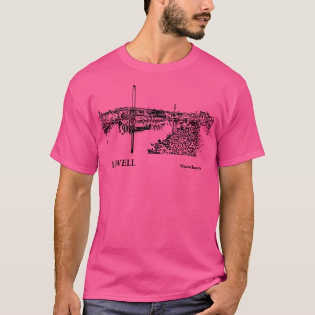 Camiseta Lowell Massachusetts (Anverso)