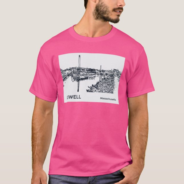 Camiseta Lowell Massachusetts (Anverso)