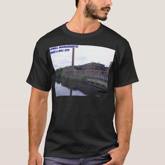 Camiseta Lowell Massachusetts Mills (Anverso)