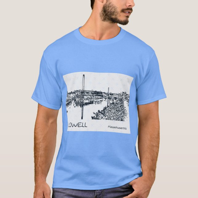 Camiseta Lowell Massachusetts Oversized 2 (Anverso)