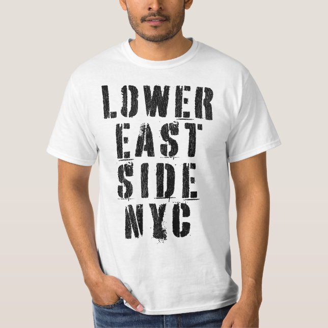 CAMISETA LOWER EAST SIDE NYC (Anverso)
