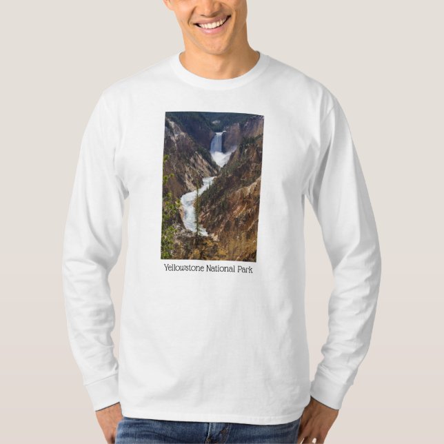 Camiseta Lower Falls Yellowstone (Anverso)