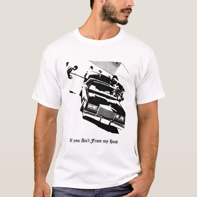 Camiseta Lowrider_Cadillac_Eldorado, si usted no es de m… (Anverso)