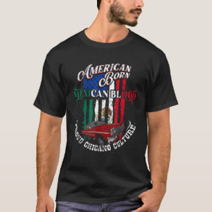 Camiseta Lowrider Chicano Low Mexico American Latina Rider